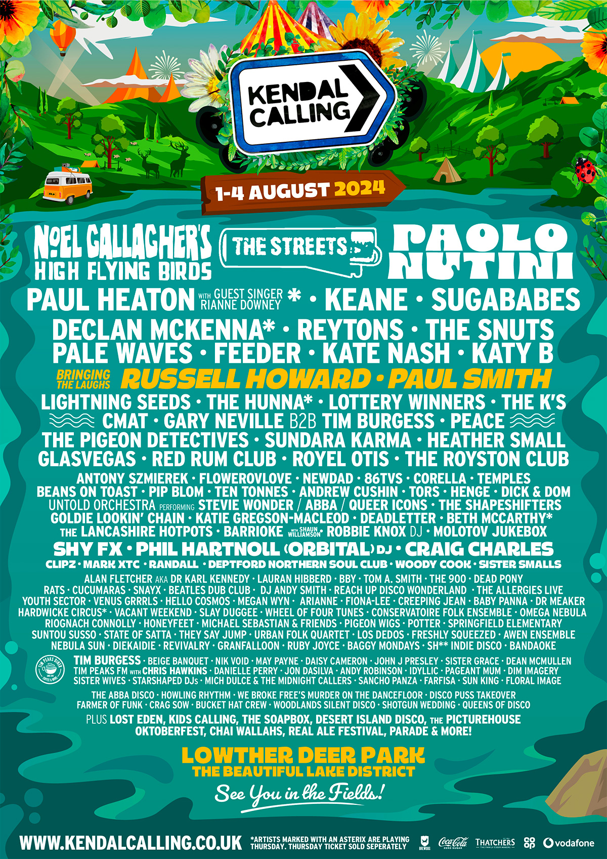 Kendal Calling Absolute Radio Ticket Store