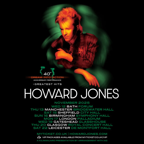 Howard Jones Dream Into Action UK tour